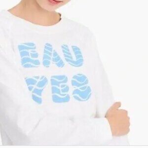 J Crew Eau Yes Sweater- Style K8649- Brand new size small